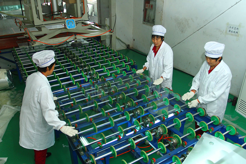 玻璃夾膠生產線